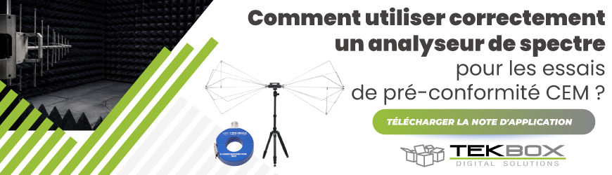 Tekbox Note d'appli analyseurs de spectre